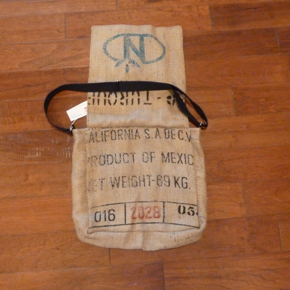 Coffee Bag Messenger Bag Unisex NWT - Picture 6 of 7